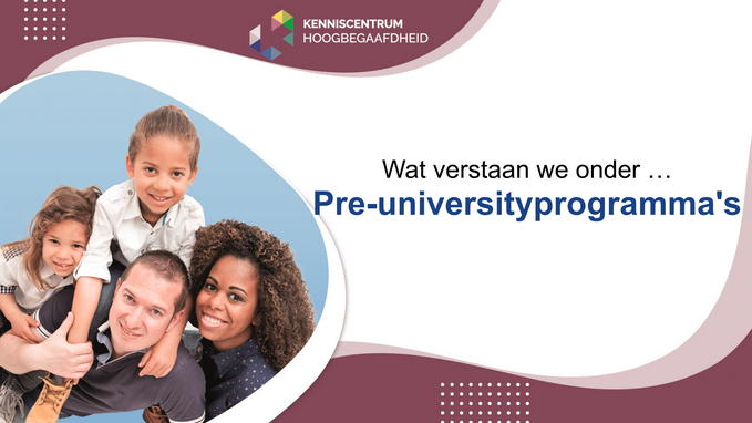 140. Pre-university programma's