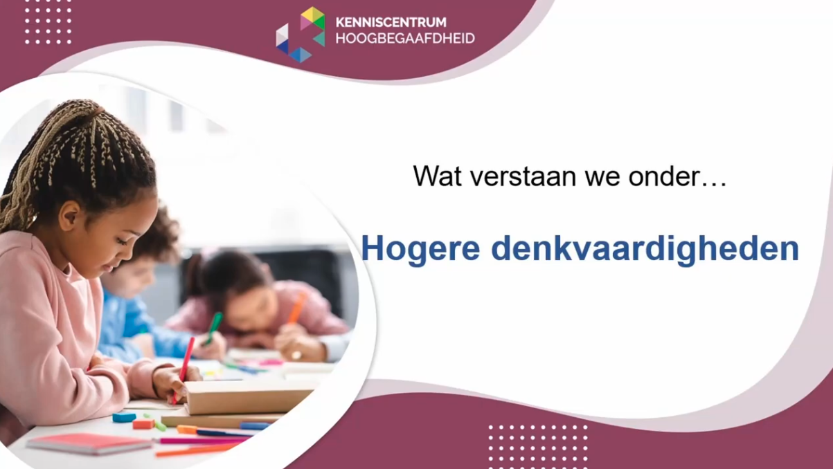 Executieve vaardigheden - hogere denkvaardigheden