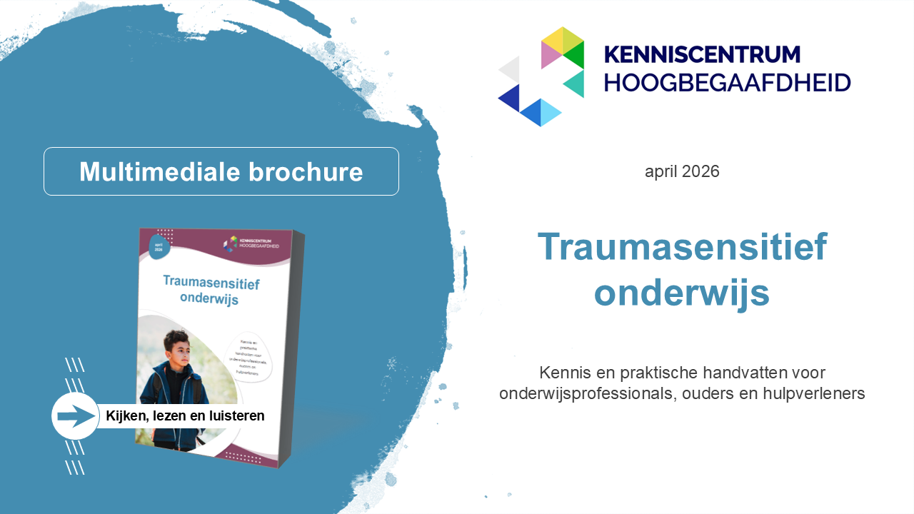 Plaatje omslag brochure Traumasensitief onderwijs